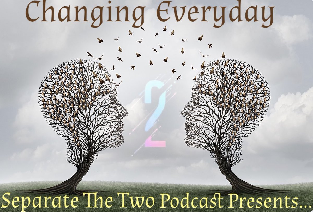 UandUStepchild's tweet photo. Separate The Twosday is back! Check out the latest episode Changing Everyday out now on all podcast platforms, link in bio. Like, subscribe, download and share 🎙️2️⃣ #PodcastAndChill #SeparateTheTwoposcast #UandUNetwork #podcast #SeparateTheTwosday https://t.co/rWJamRnSio