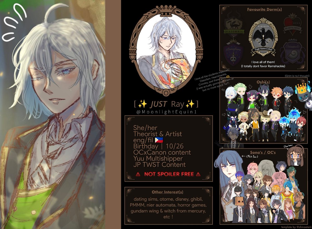 𝙅𝙐𝙎𝙏 Ray ♡ 🐦‍⬛🎭✨ (@MoonlightEquin1) / Posts / X