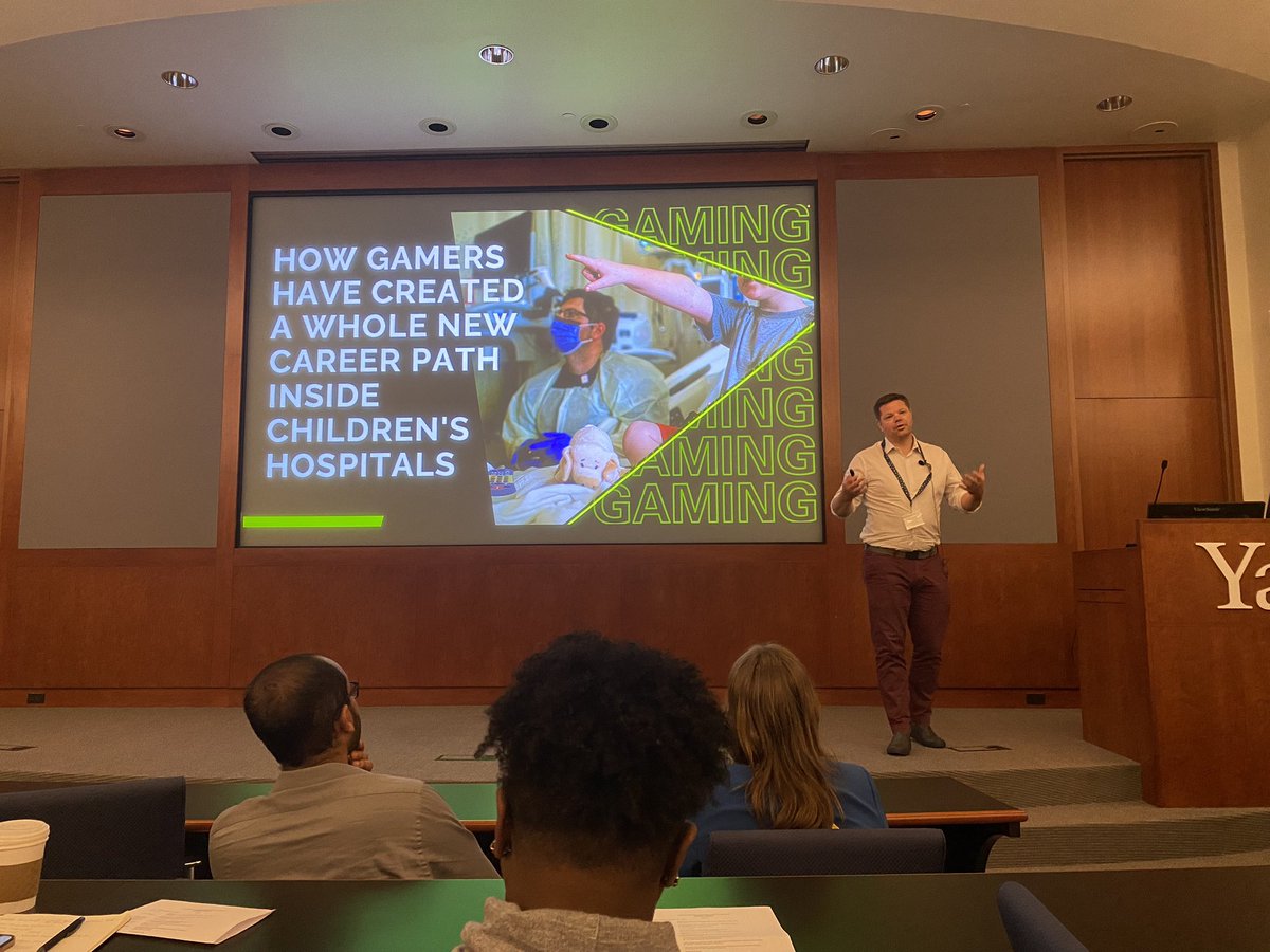 Kimberly Hieftje (@khieftje) on Twitter photo We can’t talk about VR in pediatrics without taking about videogames.<a href="/YalePediatrics/">Yale Pediatrics</a> <a href="/bobfine/">Bob Fine #IVRHA</a> <a href="/AsherMarksMD/">Asher Marks</a> <a href="/CPCharity/">Child's Play Charity</a> <a href="/MrEriksent/">Travis Eriksen</a> <a href="/XRPeds/">XRPeds at Yale</a> <a href="/AsherMarksMD/">Asher Marks</a> We can’t talk about VR in pediatrics without taking about videogames.<a href="/YalePediatrics/">Yale Pediatrics</a> <a href="/bobfine/">Bob Fine #IVRHA</a> <a href="/AsherMarksMD/">Asher Marks</a> <a href="/CPCharity/">Child's Play Charity</a> <a href="/MrEriksent/">Travis Eriksen</a> <a href="/XRPeds/">XRPeds at Yale</a> <a href="/AsherMarksMD/">Asher Marks</a>