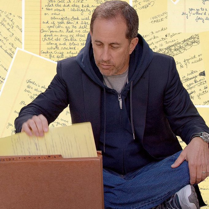 bpoppenheimer's tweet image. Thirty-eight years into being a stand-up comedian, Jerry Seinfeld was asked how his daily work routine has evolved over the years.  

“It’s the exact same,” he said. “I do the exact same now as I did when I was 21 in 1975.”   

He sits down with a yellow legal pad, he said, and…