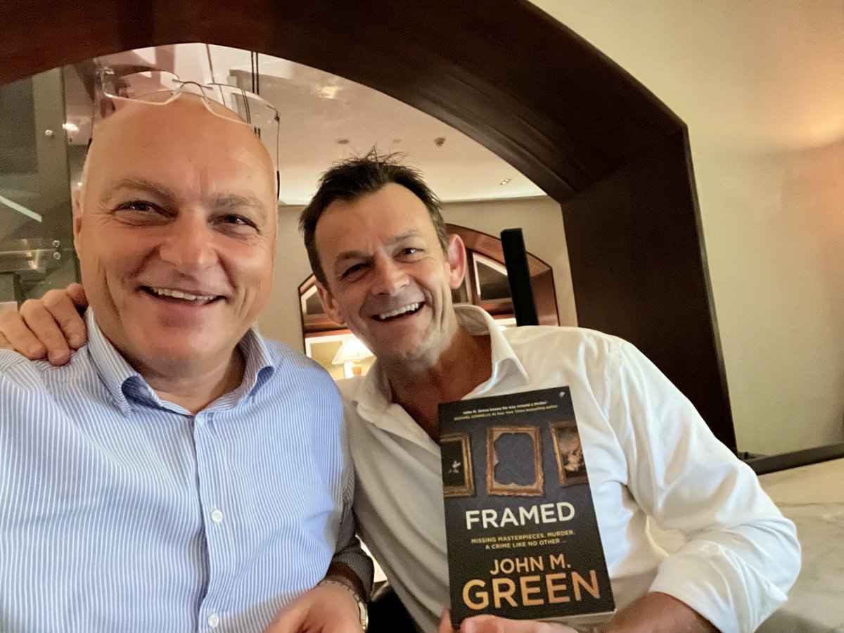 Just came across a great book by John Green in Mumbai - worth “framing” … and a great El Arquero ⁦<a href="/UOW/">UOW</a>⁩ ⁦<a href="/gilly381/">Adam Gilchrist</a>⁩