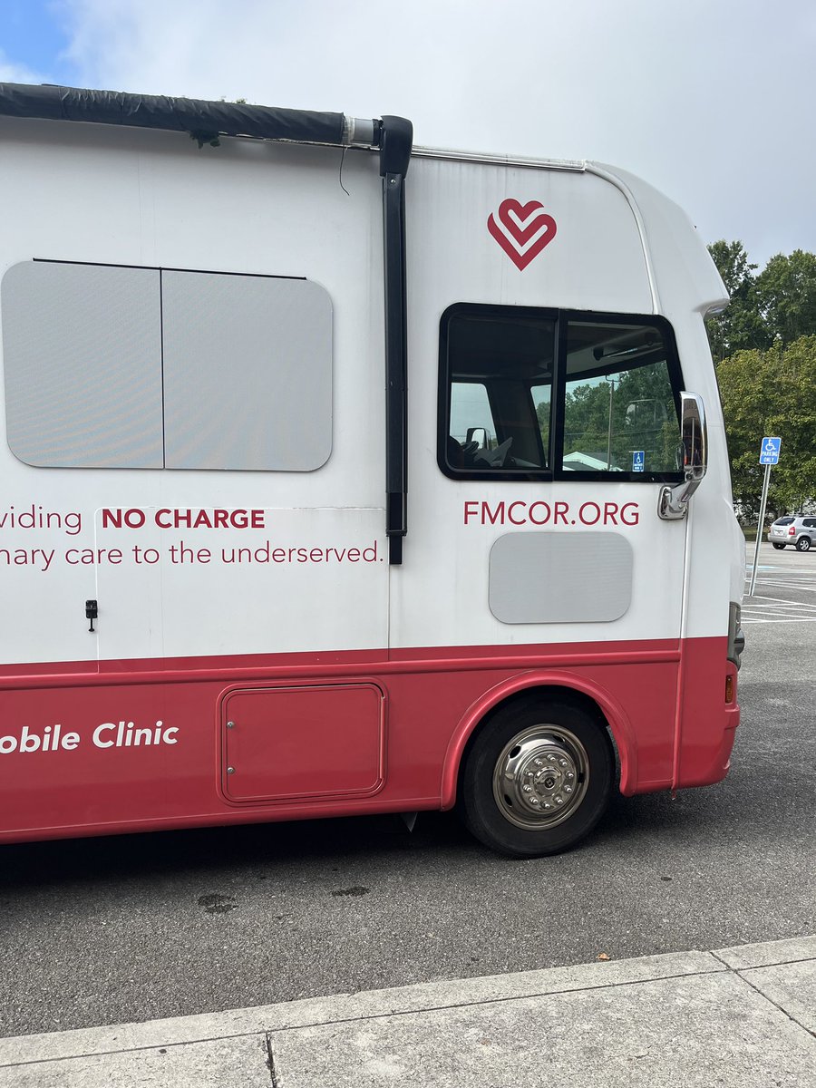acschoolnurses's tweet photo. Nurse Aleisha and Nurse Jessica enjoyed touring the Free Medical Mobile Clinic today at @GoDragons1903.  For more information on where the mobile clinic is please go to https://t.co/7LsZOIfHpJ
#EveryStudentEveryday
@ACSchoolsTN https://t.co/CSSsV0qhjo
