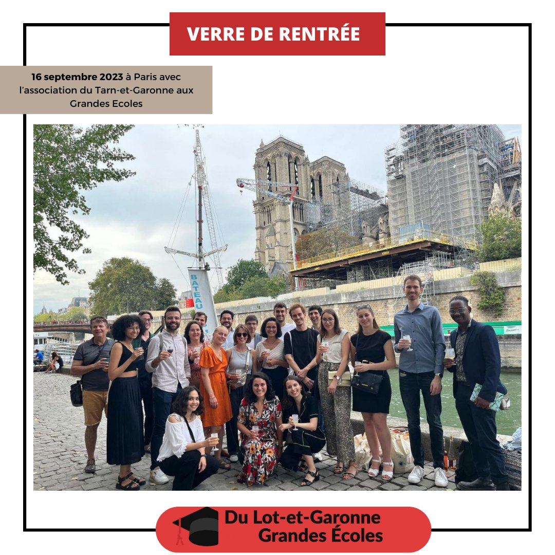 DTGE47's tweet photo. 🌟 Le 16 septembre, une soirée inoubliable en partenariat avec @DTGE_82  🌟
Des saveurs locales, une vue imprenable sur la Seine et une ambiance chaleureuse aux Marchés Flottants du Sud-Ouest à Paris. Merci à tous d’avoir participé à ce verre de rentrée !!! 🚀 https://t.co/ZlYSzqENGM