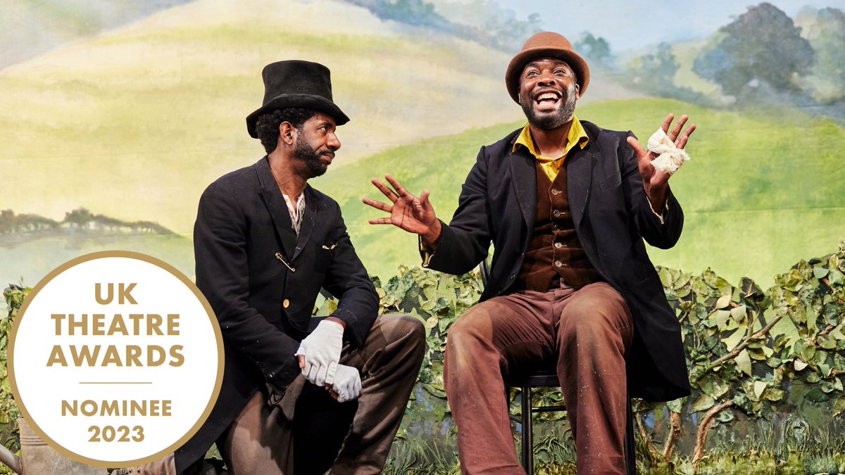 Massive congratulations to Designers of TAMBO &amp; BONES, Sadeysa Greenaway-Bailey and ULTZ, for their nomination for Best Design at the #UKTheatreAwards

We'll be cheering (and maybe hip-hop dancing?) you on!

📸 by The Other Richard