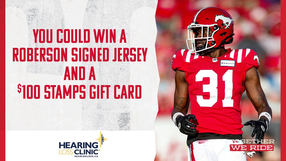 Our friends over at The Hearing Loss Clinic are giving you the chance to win a signed Tre Roberson jersey and a $100 Stamps gift card! Entering is simple:  

🐎 RT this post
🐎 Follow <a href="/TheHearingLoss/">Hearing Loss Clinic</a>