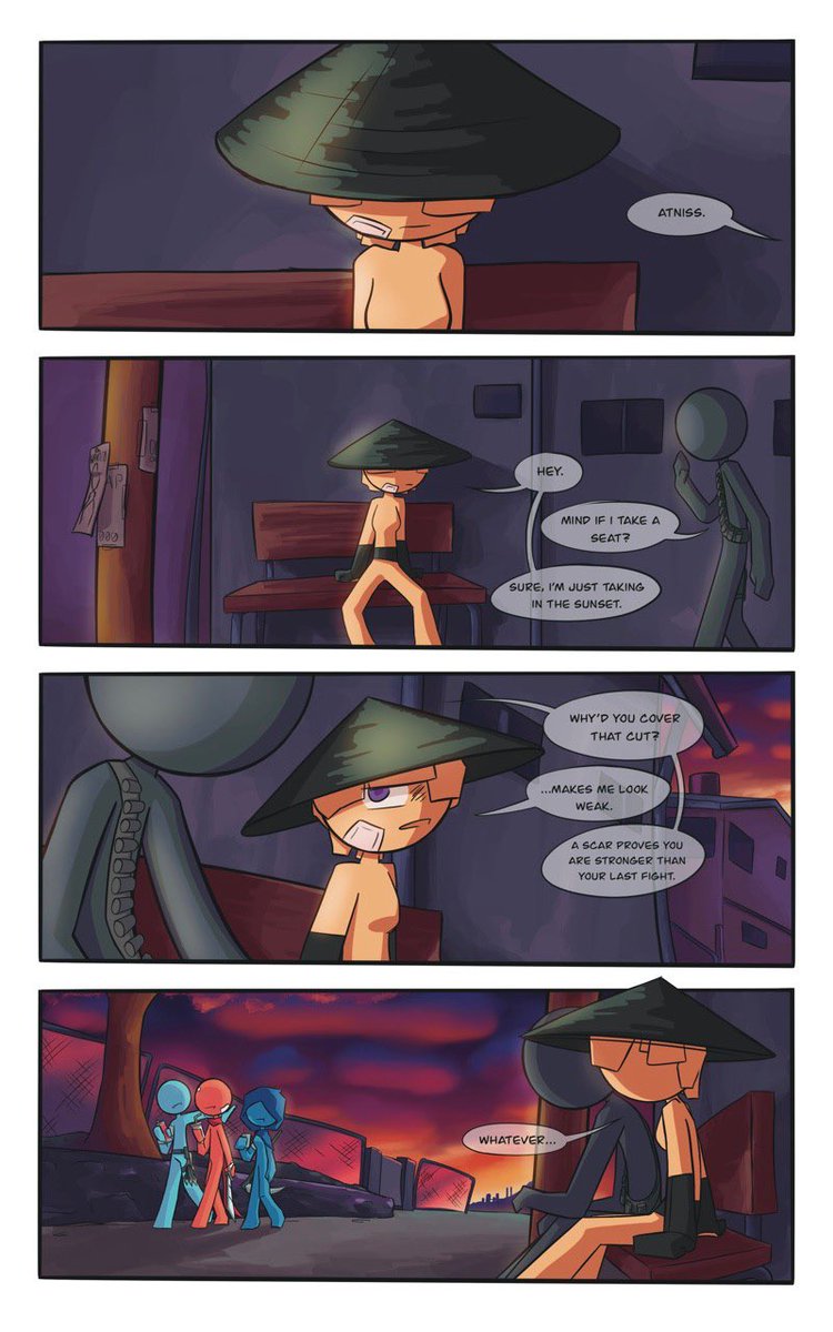 flareful_'s tweet photo. Silvyr’s Mercenaries - Pages 21-24 https://t.co/naJzd3Z86l