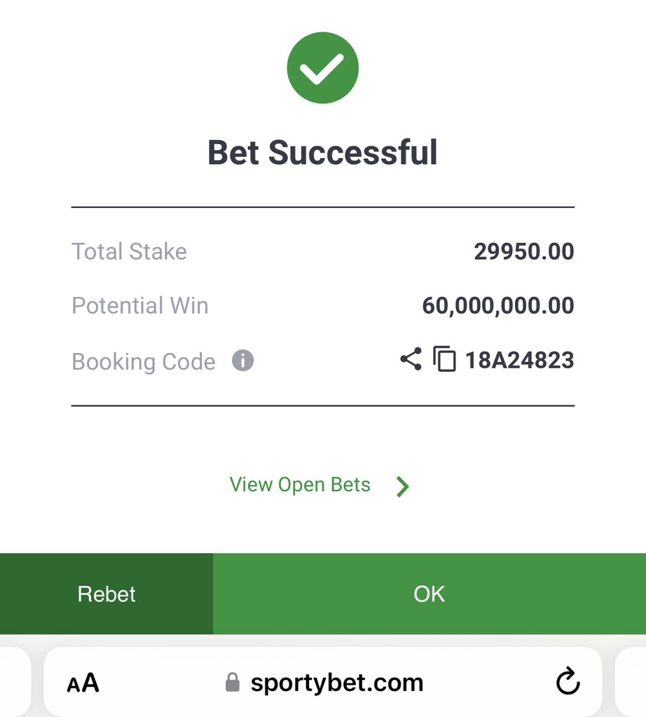 Kingsolomon_Jnr's tweet photo. 100 odds. A17225FF. 400 odds. 18A24823. Have a great day ahead. ❤️🙏 https://t.co/EnKrSmZuh2