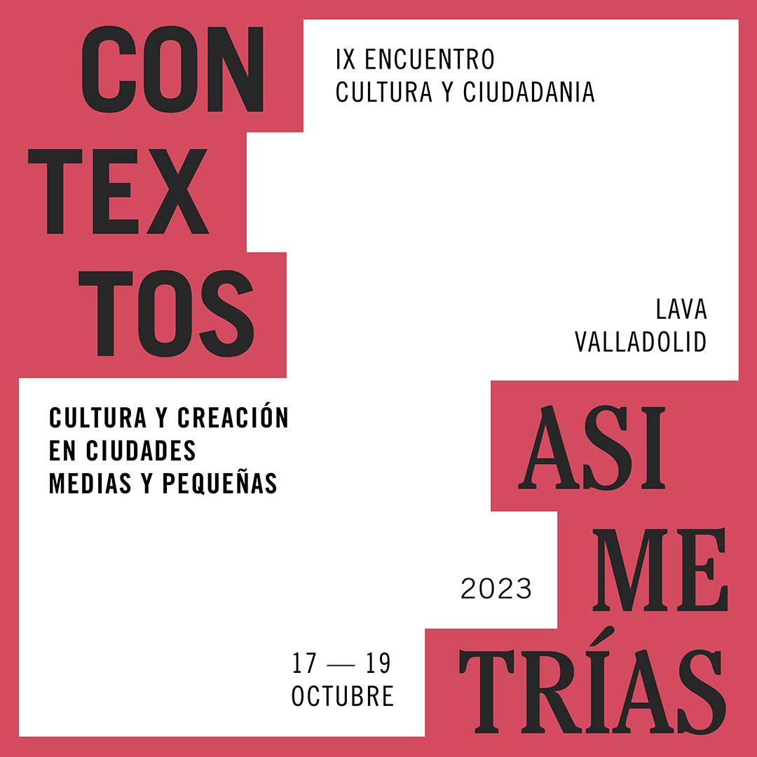 ¡Traemos noticias frescas sobre el #IXEncuentroCulturayCiudadanía!🙌

Ya puedes consultar en nuestra web un avance del programa de esta edición, que lleva por título ‘CONTEXTOS / ASIMETRÍAS. Cultura y creación en ciudades medias y pequeñas’.

👉bit.ly/CyC23_programa