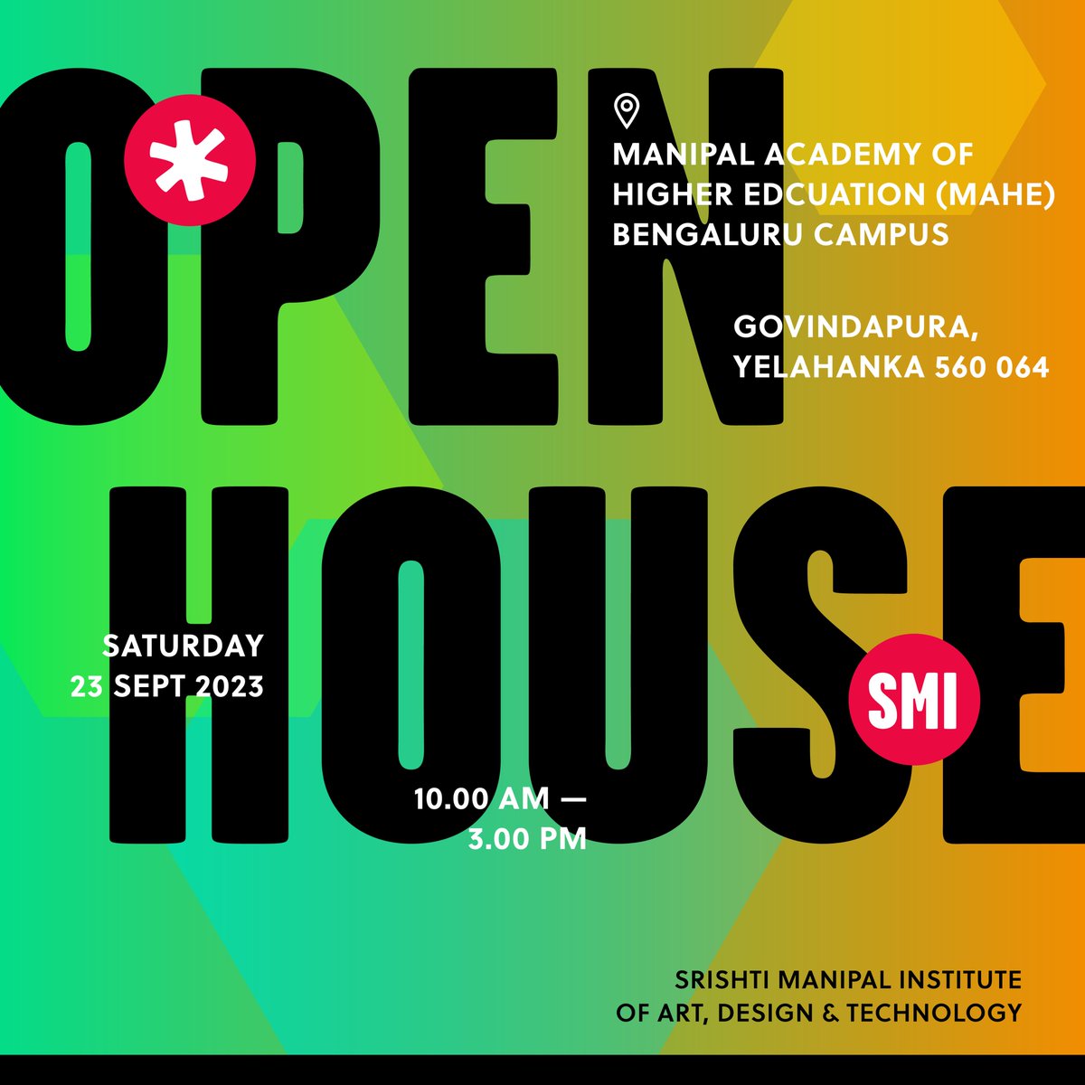Srishti Manipal Institute of Art, Design & Tech tweet media