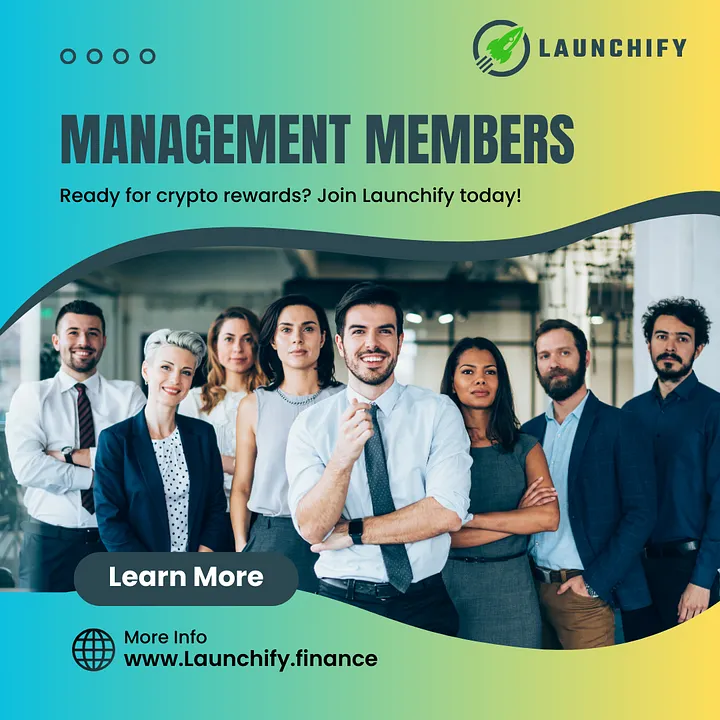 🏆Unlocking New Horizons with Launchify’s Active and Management Members

At #Launchify, we believe that the future of blockchain technology doesn’t just belong to developers or industry insiders — it belongs to everyone who is passionate about decentralized innovation. 

That’s
