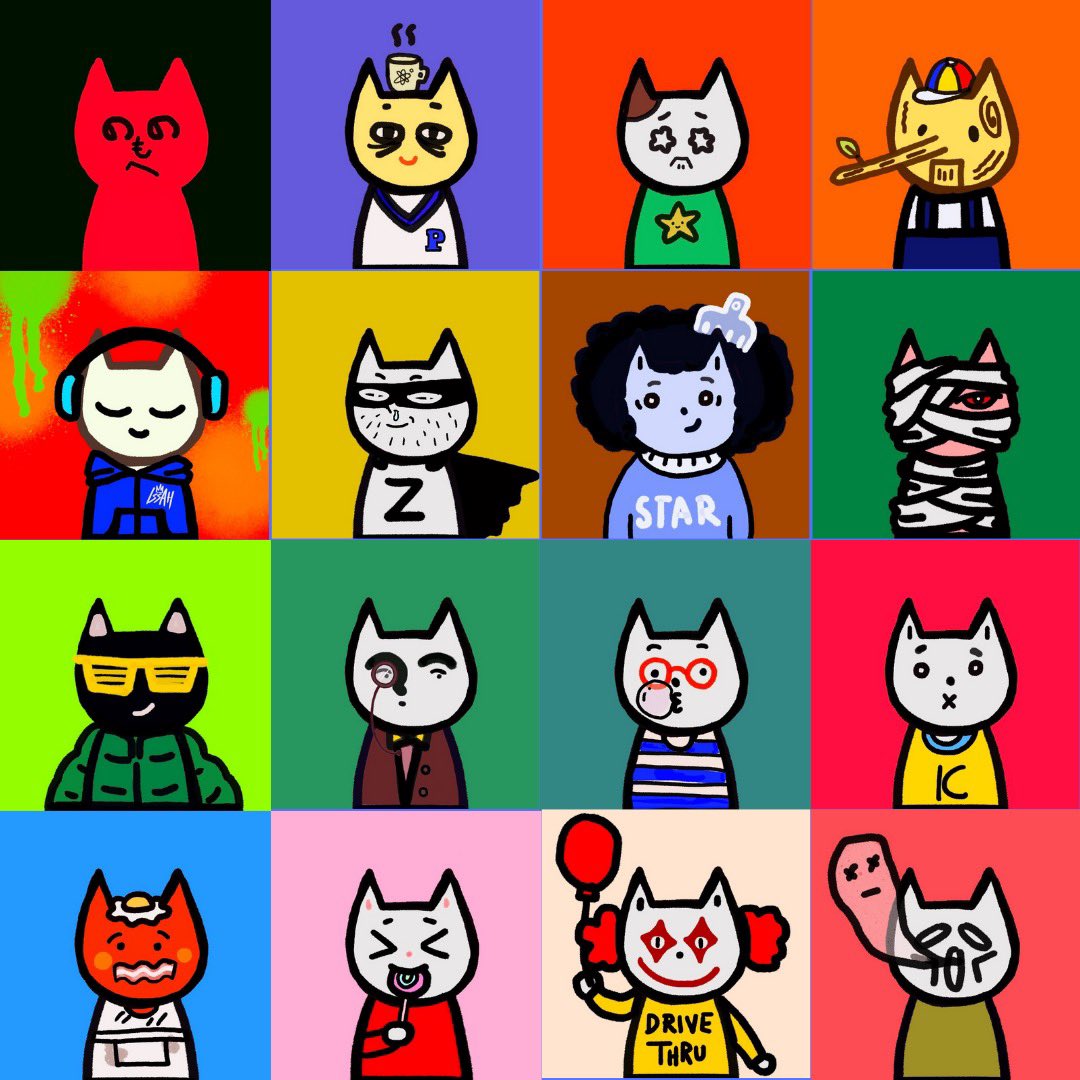 🌷MOOT Cats bring us back to all good times. 

🌞MOOT No.001-280 
$ETH 0.005 (Polygon) 

🍒opensea.io/collection/moo…

Join 110 owners and travel back to our best joyful memory. 

Each MOOT is inspired by stories I was told as a friend &amp; educator from my little friends of diverse &amp;