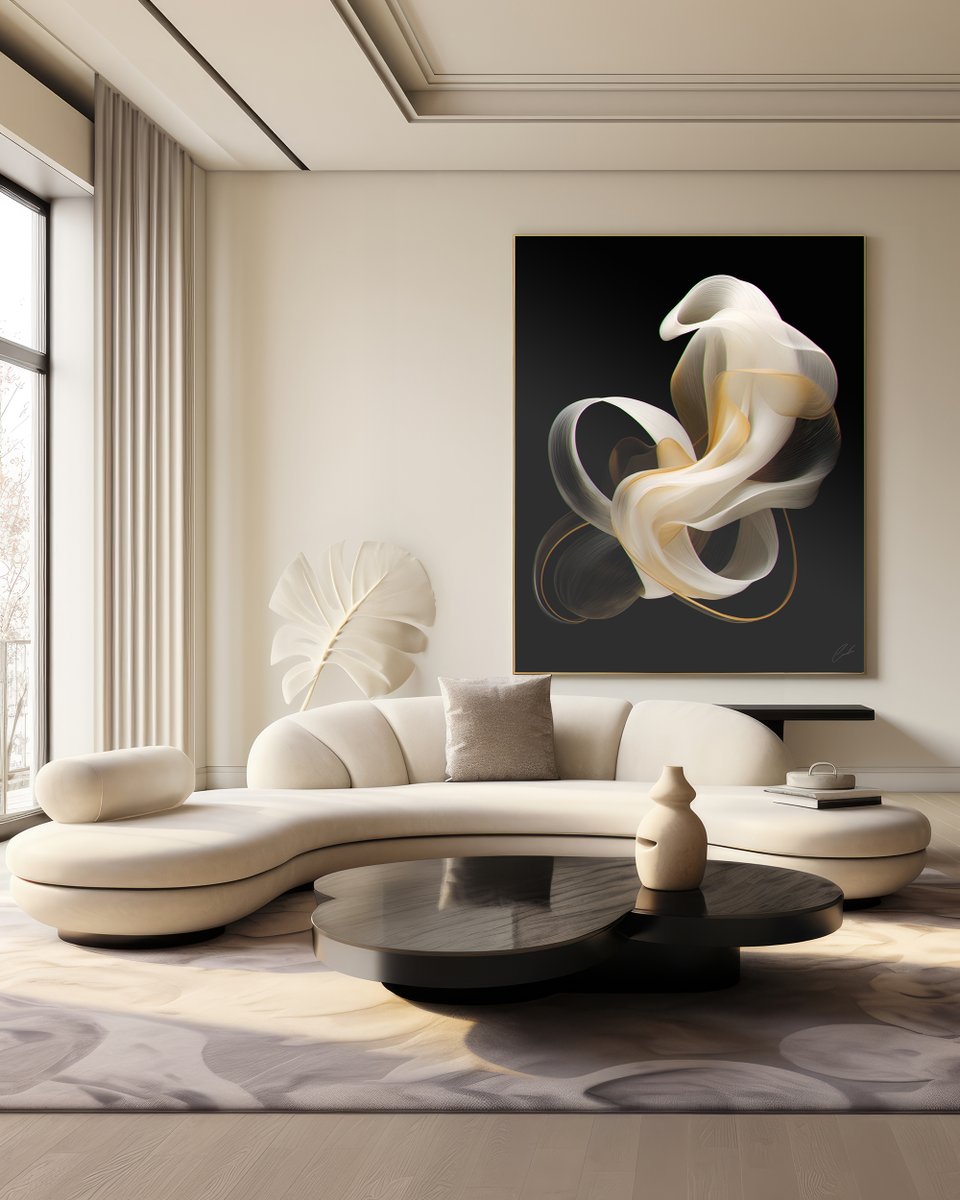 cichero_ia's tweet photo. GM! 😃
Today,  I have the pleasure of introducing a new series of digital paintings.  Each shape speaks for itself, conveying everything from joy to the dawn  of a new species. What I genuinely appreciate about my new creation  method, which combines 3D, artificial intelligence, and digital  retouching, is the ability to keep surprising myself. Unlike my  sculptures, which are meticulously crafted, where every curve is created  with intention, in my paintings, I allow my mind to break free from  total control and let the shapes be, in part, born from the genius of a  machine. This surrender to complete control has not been a simple  process, but it's a necessary adaptation to keep up with the  transformation that is occurring. After all, everything is about finding  your happiness while you adapt to change.

-
#NFT #NFTCommuntiy #NFTartists #NFTartwork #painting #digitalart #digitalartwork