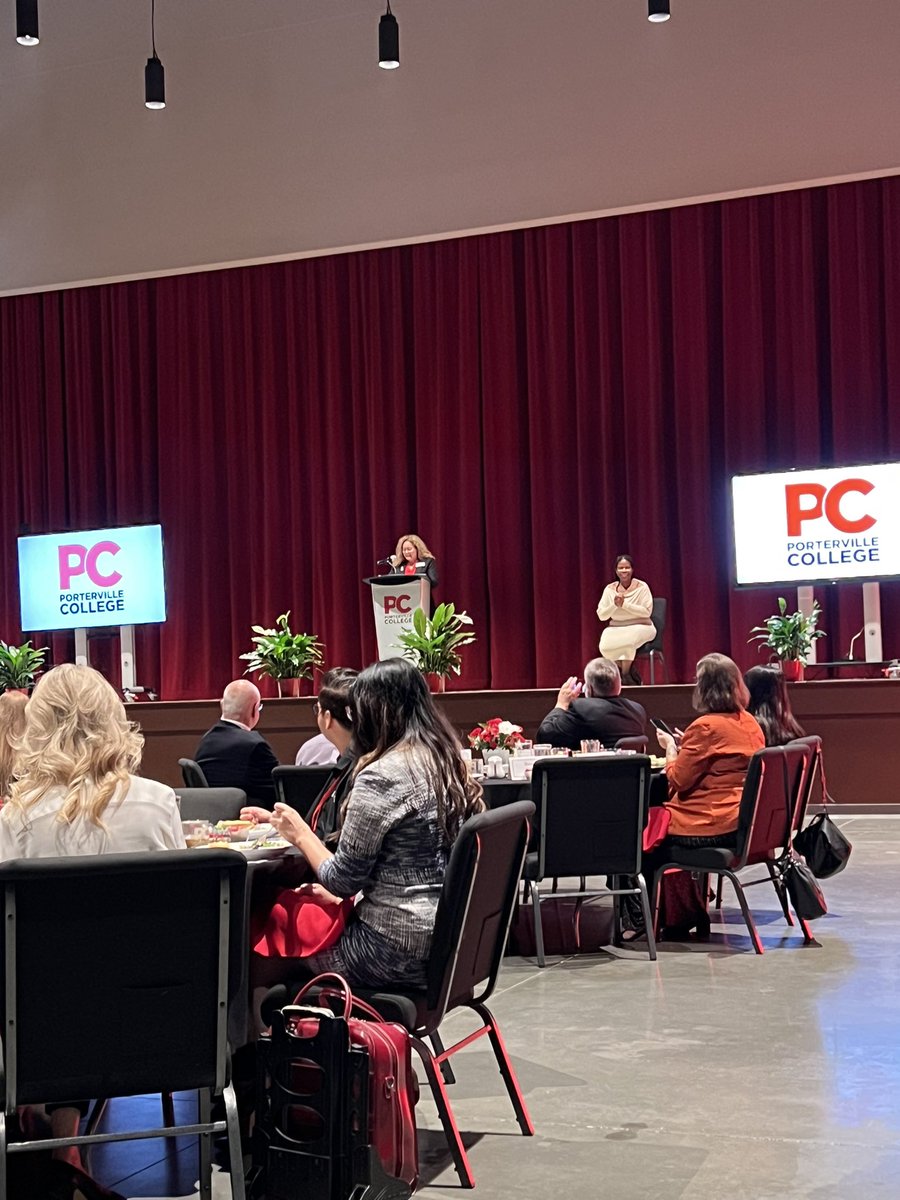 pcfrankramirez's tweet photo. #excitingmorning! @PCollegePirates State of the College Breakfast. @PortervillePrez  delivered an energizing message to begin the 2023-24 school year! The team at @EagleMtnCasino created a welcoming environment and delicious food. https://t.co/dyzsgyaVUy