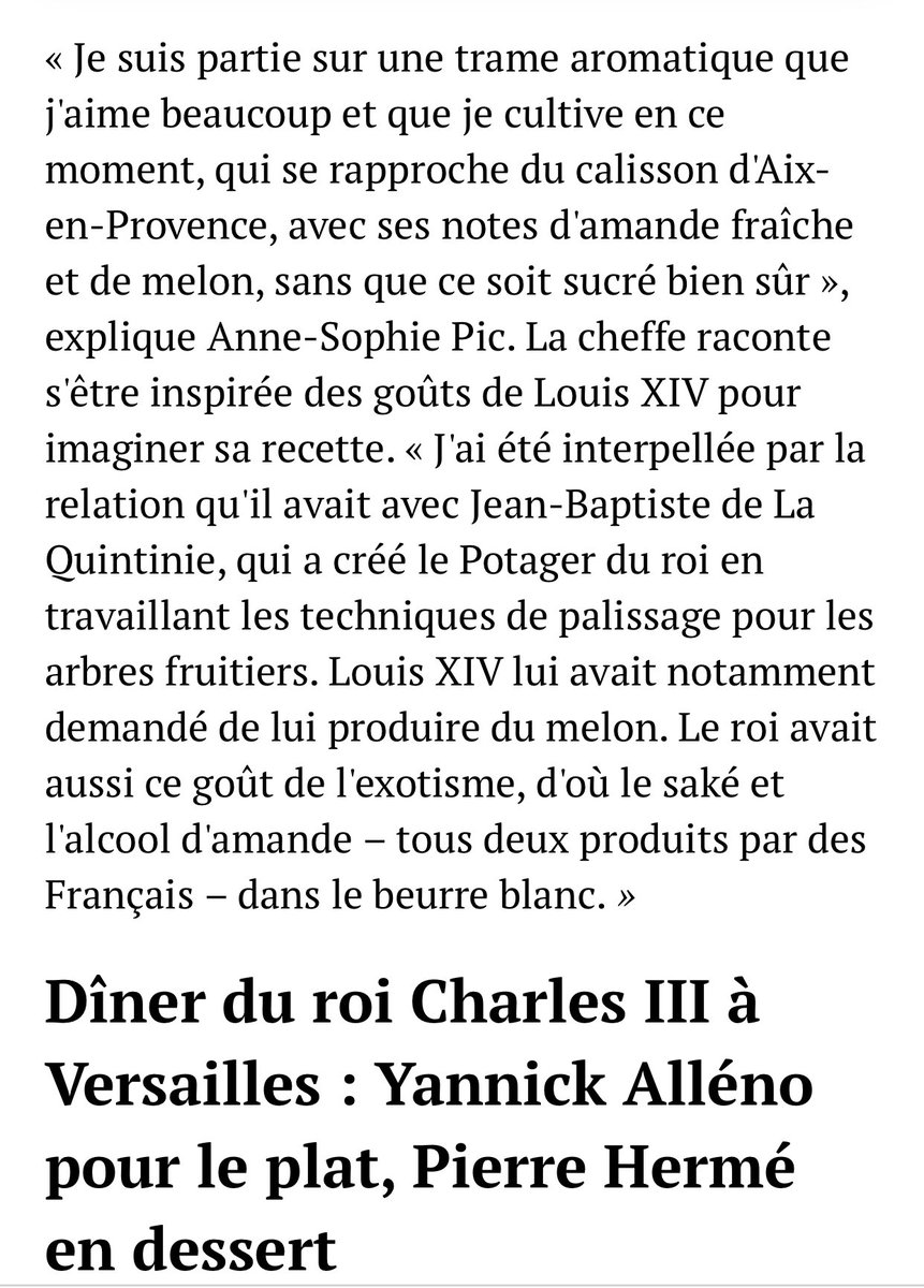 boujemaa_b's tweet photo. 1/4 des français ne mangent pas à leur faim : voilà le menu validé par la monarchie de #CharlesIII. #Macron prend affameur du peuple fait encore honte à la #France à #Versailles. #Homard bleu …Jean Miche sera t’il sous la table ? #DestitutionMacron #Louis16 #rendezLargent https://t.co/VMrJlzMn25