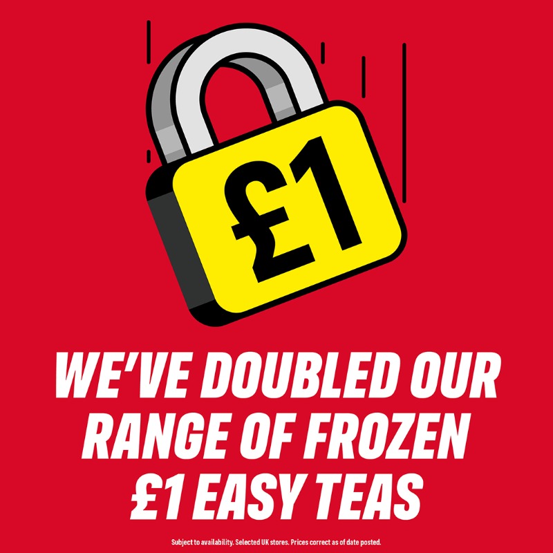 IcelandFoods's tweet image. Great value, when you need it most 🛒

#PriceSlash #LowPrices #MixAndMatch #Value #Save