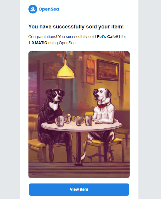 Elegit2021's tweet photo. SOLD SOLD SOLD🥳

From my Pet's Cafe series on @opensea  two pieces found a new home 🎉

Thank you very much dear @Salimar8686 for your support♥️♥️♥️

#nftcollectors #nftbuyers #NFTfamily https://t.co/u7DRxSttil