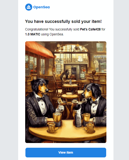 Elegit2021's tweet photo. SOLD SOLD SOLD🥳

From my Pet's Cafe series on @opensea  two pieces found a new home 🎉

Thank you very much dear @Salimar8686 for your support♥️♥️♥️

#nftcollectors #nftbuyers #NFTfamily https://t.co/u7DRxSttil