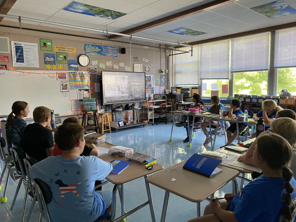 SukowAnne's tweet photo. Love watching @CarlAzuz in Sugar Grove, NC @bethel_school. We love the information we get and of course… the puns!! We would really love a shout out!!!! https://t.co/PRgNTcJQOv