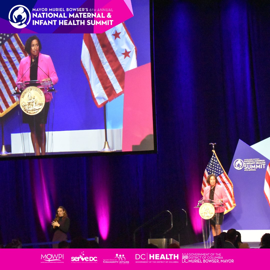 Opening Remarks featured: 💌 A message from @TheDCArts 💌 Poetry from @kanikkij 💌 Dir. Jackie Reyes-Yanez from @DCMOCA 💌 Dir. Natasha Dupee from @DCMOWPI 💌 Dir. Jermaine Dillon from @ServeDc 💌 Bill Deal from @Aetna 💌 The Honorable @MayorBowser #DCMaternalHealth