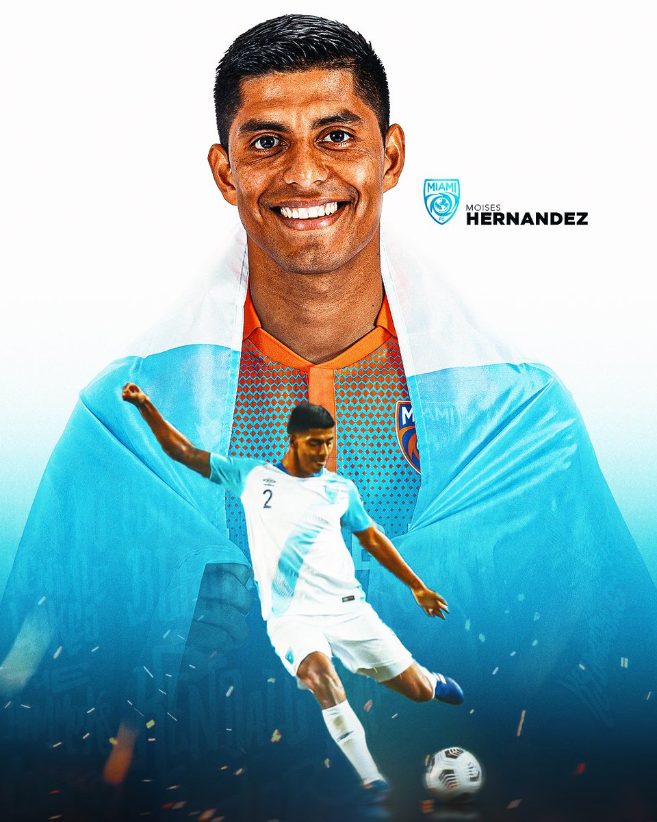 TheMiamiFC's tweet photo. Our next Hints of Heritage feature showcases Moises Hernandez representing Guatemala as he shares what his country means to him 🇬🇹

“𝙂𝙪𝙖𝙩𝙚𝙢𝙖𝙡𝙖 𝙢𝙚𝙖𝙣𝙨 𝙚𝙫𝙚𝙧𝙮𝙩𝙝𝙞𝙣𝙜 𝙩𝙤 𝙢𝙚. 𝘼𝙡𝙩𝙝𝙤𝙪𝙜𝙝 𝙢𝙮 𝙠𝙞𝙙𝙨 𝙬𝙚𝙧𝙚 𝙗𝙤𝙧𝙣 𝙞𝙣 𝘿𝙖𝙡𝙡𝙖𝙨, 𝙏𝙚𝙭𝙖𝙨, 𝙧𝙖𝙞𝙨𝙞𝙣𝙜 𝙩𝙝𝙚𝙢 𝙞𝙣 𝙂𝙪𝙖𝙩𝙚𝙢𝙖𝙡𝙖 𝙬𝙖𝙨 𝙩𝙝𝙚 𝙗𝙚𝙨𝙩 𝙚𝙭𝙥𝙚𝙧𝙞𝙚𝙣𝙘𝙚 𝙩𝙝𝙖𝙩 𝙢𝙮 𝙬𝙞𝙛𝙚 𝙖𝙣𝙙 𝙄 𝙝𝙖𝙫𝙚 𝙝𝙖𝙙. 𝙏𝙝𝙚 𝙬𝙚𝙖𝙩𝙝𝙚𝙧 𝙖𝙣𝙙 𝙩𝙧𝙖𝙙𝙞𝙩𝙞𝙤𝙣𝙨 𝙖𝙧𝙚 𝙡𝙞𝙠𝙚 𝙣𝙤 𝙤𝙩𝙝𝙚𝙧 𝙖𝙣𝙙 𝙄’𝙢 𝙜𝙡𝙖𝙙 𝙄 𝙬𝙖𝙨 𝙖𝙗𝙡𝙚 𝙩𝙤 𝙜𝙞𝙫𝙚 𝙩𝙝𝙖𝙩 𝙩𝙤 𝙩𝙝𝙚𝙢.” - @mohernandez92 

#HintsofHeritage #vamosmiami