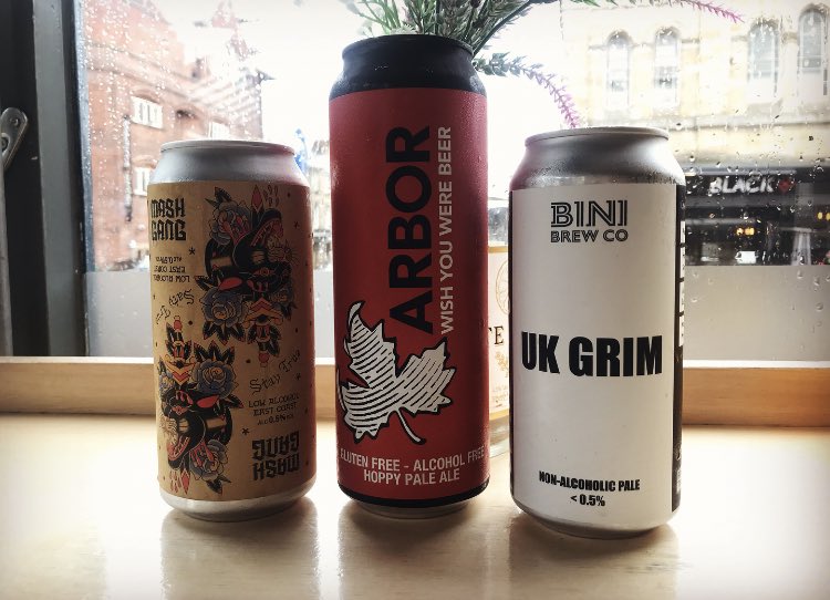 North Bar Harrogate (@northbarhg) on Twitter photo Fancying a drink after work?
We’ve got plenty of options here at North!
Alcohol free and gluten free beer from <a href="/arbor/">John Henderson</a>.ales, a new one from our friends at @binibrew and an east coast pale ale from @mash__gang.
All absolutely delicious, all alcohol free!!🤩
#alcoholfree #northbar Fancying a drink after work?
We’ve got plenty of options here at North!
Alcohol free and gluten free beer from <a href="/arbor/">John Henderson</a>.ales, a new one from our friends at @binibrew and an east coast pale ale from @mash__gang.
All absolutely delicious, all alcohol free!!🤩
#alcoholfree #northbar