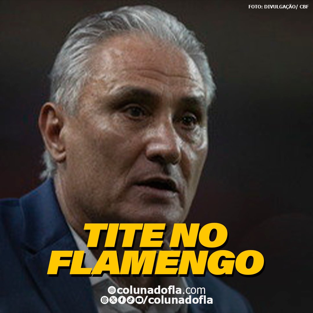 ColunadoFla's tweet photo. 🚨 URGENTE: Parceiros de Landim recebem 'sim' de Tite, e treinador se aproxima do Flamengo para 2024.

🗞️ Jornal O Dia | #colunadofla https://t.co/CfAnrMm1J8