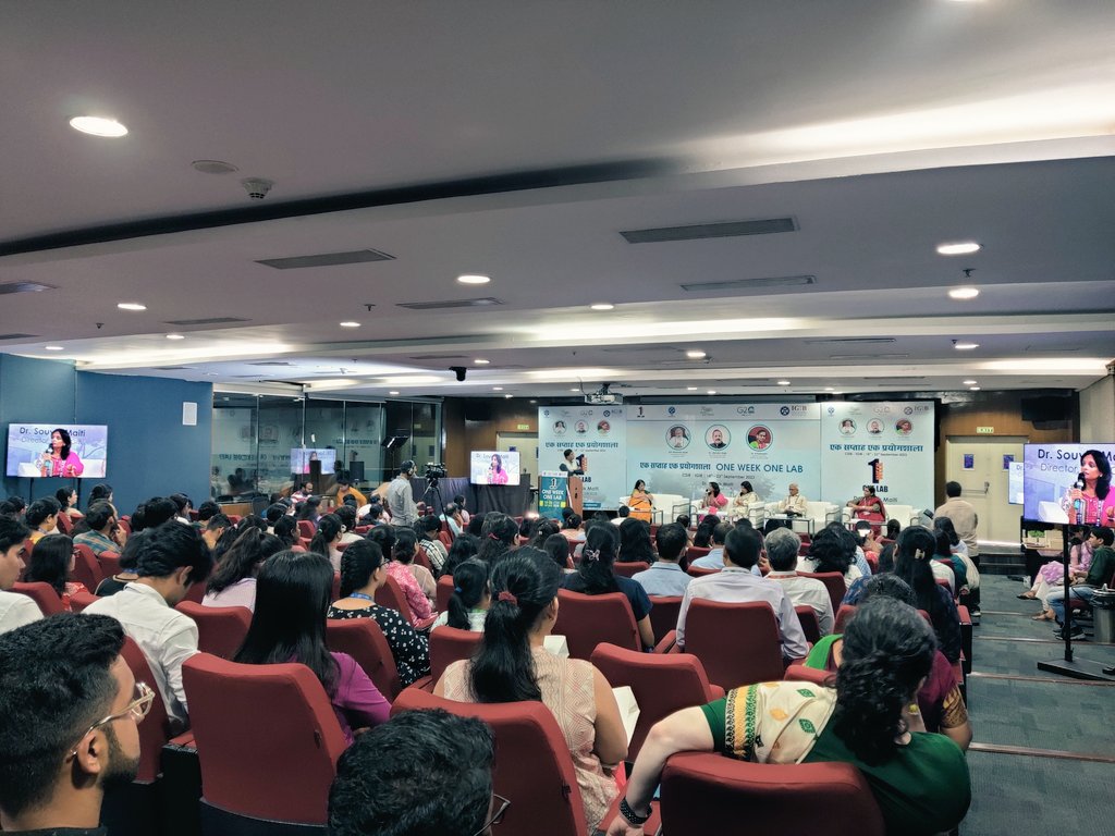 Day 2 <a href="/IGIBSocial/">CSIR-IGIB</a>'s OWOL-A dynamic day focused on nurturing clinical collaborations &amp; facilitating rich exchange of ideas between scientists &amp; clinicians across diverse fields. This day also marked the inauguration of Phenome India:CSIR Health Cohort Knowledgebase #OWOLIGIB 1/4