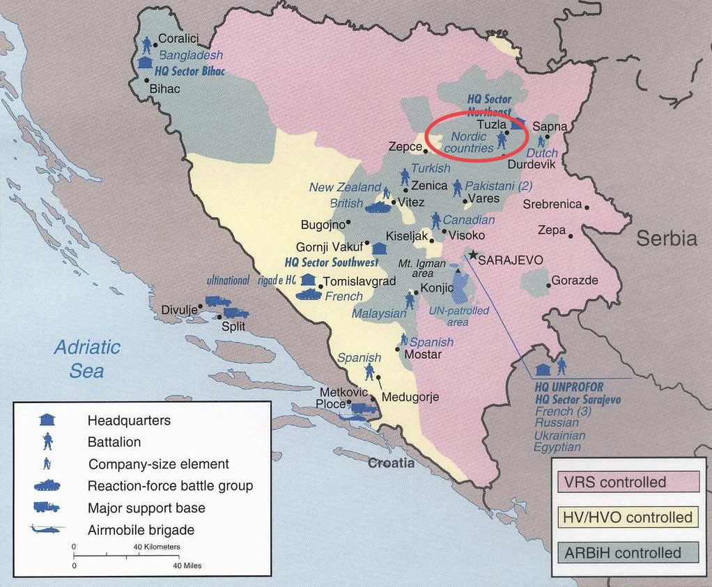 Herravaldet's tweet image. #UNPROFOR #Nordbat2 #BA01