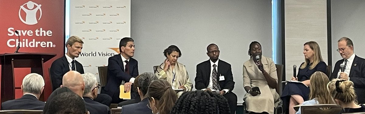 #UNGA #InvestinNutrition 
Minister-South Sudan having 3 asks
-stakeholders should focus on South Sudan’s existing strategies-Localization
-Support high impact interventions-immunization & treatment of wasting
-Provide long term & sustained support-not just emergency to emergency