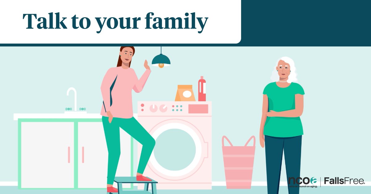 Did you know one in four older adults fall, resulting in injury and even death? Falls prevention starts with having a conversation with family and friends. This #NationalFallsPreventionWeek, use these tips to have a conversation about reducing falls risk: bit.ly/FPAW2023-Talk-…