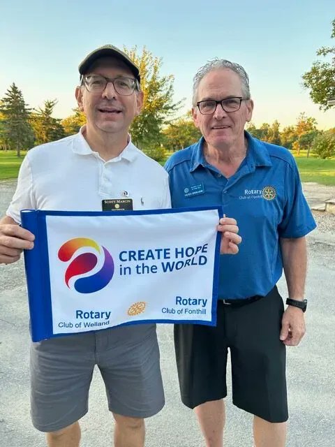 The Rotary Clubs of Fonthill and Welland jointly hosted the first annual Rotary Golf Tournament held this past September 15th - with proceeds going to @niagarachildctr Niagara’s one-stop organization supporting more than 5,300 children & youth buff.ly/46fw5JF