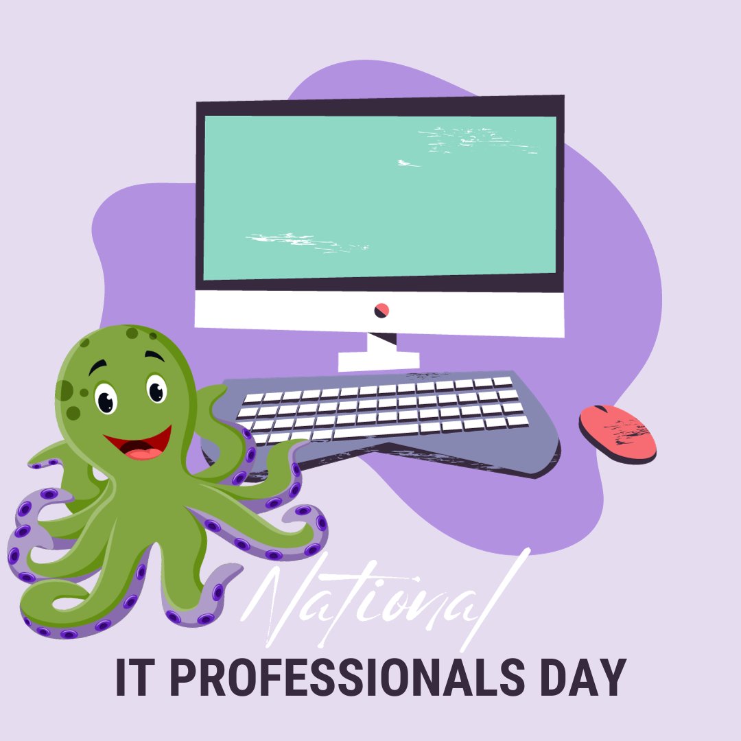 Happy National IT Professionals Day! 👩‍💻👨‍💻

We want to give a big shoutout to all of our amazing team members that do so much for Blackink and our clients. Thank you for the incredible work you do, day in and day out!

#ITProfessionals #ITManagement #BlackinkIT