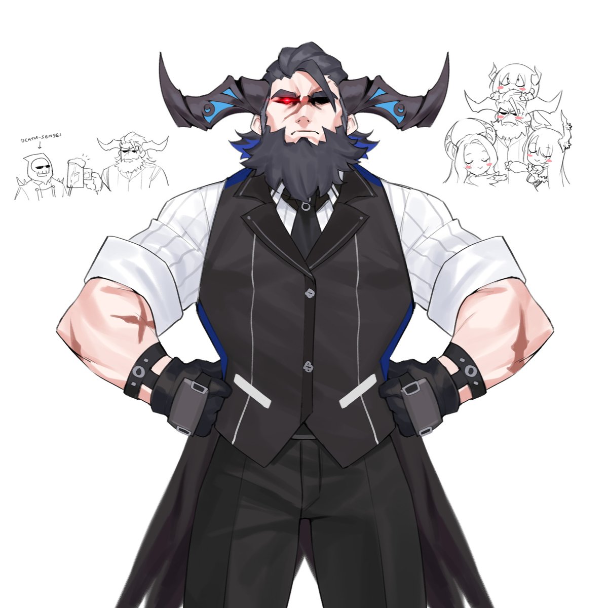 nerissa_en's tweet image. The Ravencroft family has given me the illustrations they want you to see when you think of them!
Thank you again to everyone who drew fanart of my family - seriously, my heart is so full!
(First image is by the amazing @yomosaka - all after are by the incredible @DasDokter )