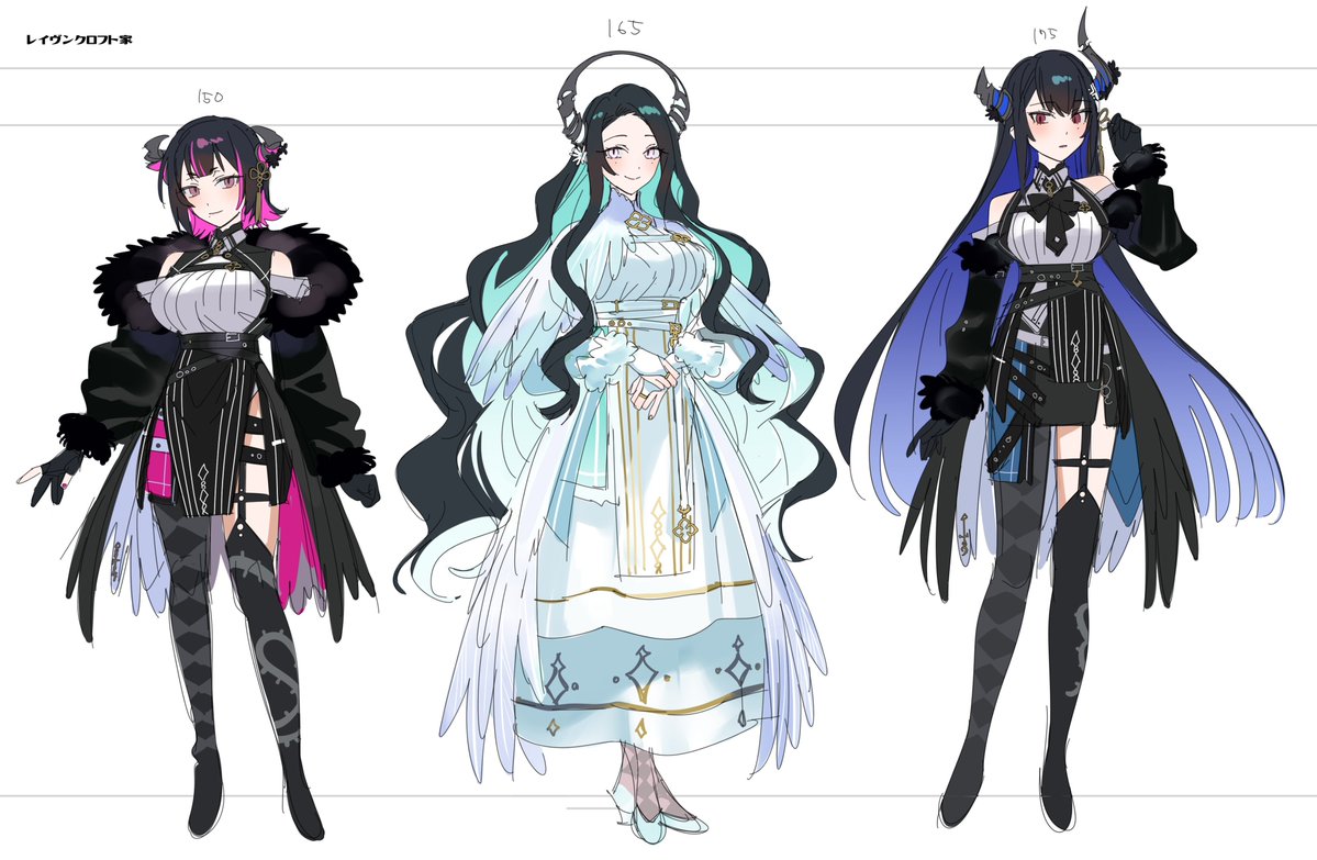 nerissa_en's tweet image. The Ravencroft family has given me the illustrations they want you to see when you think of them!
Thank you again to everyone who drew fanart of my family - seriously, my heart is so full!
(First image is by the amazing @yomosaka - all after are by the incredible @DasDokter )