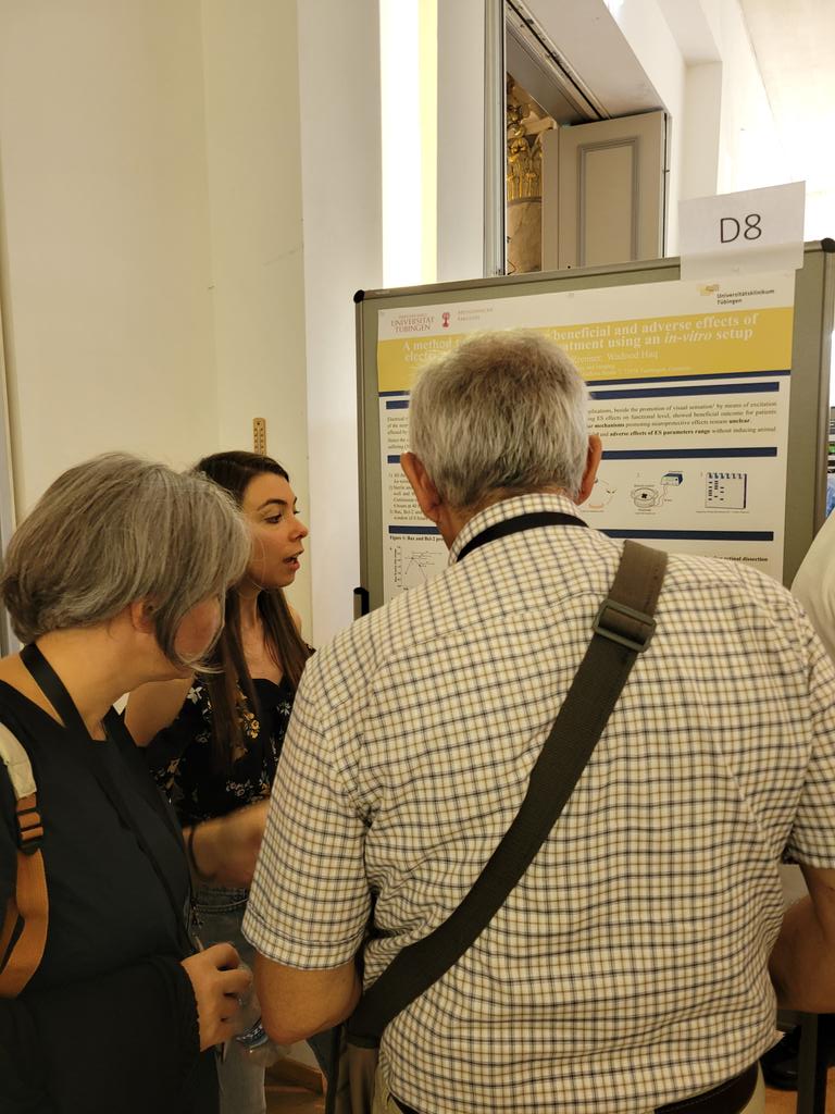 Seven enTRAIN Vision posters at #ERM2023 today, seven chances to meet our #ESR! <a href="/y_dharm/">Dharm</a> at E7, <a href="/ZhangJulie12/">Zhang Julie</a> at E12, <a href="/GraniFabrizio/">Fabrizio Grani</a> at B1, <a href="/SoldiniCristina/">Cristina Soldini</a> at D8, Dorota at E4, Marlene at C13 and Jasnoor at B9! #vision #research #MSCA