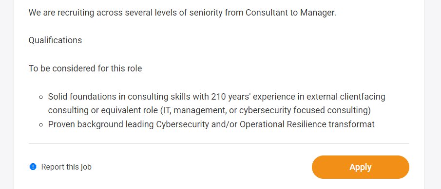 ScriptChildie's tweet image. 210 years of cybersecurity experience ! #recruitment #skillsshortage #CyberSecurity