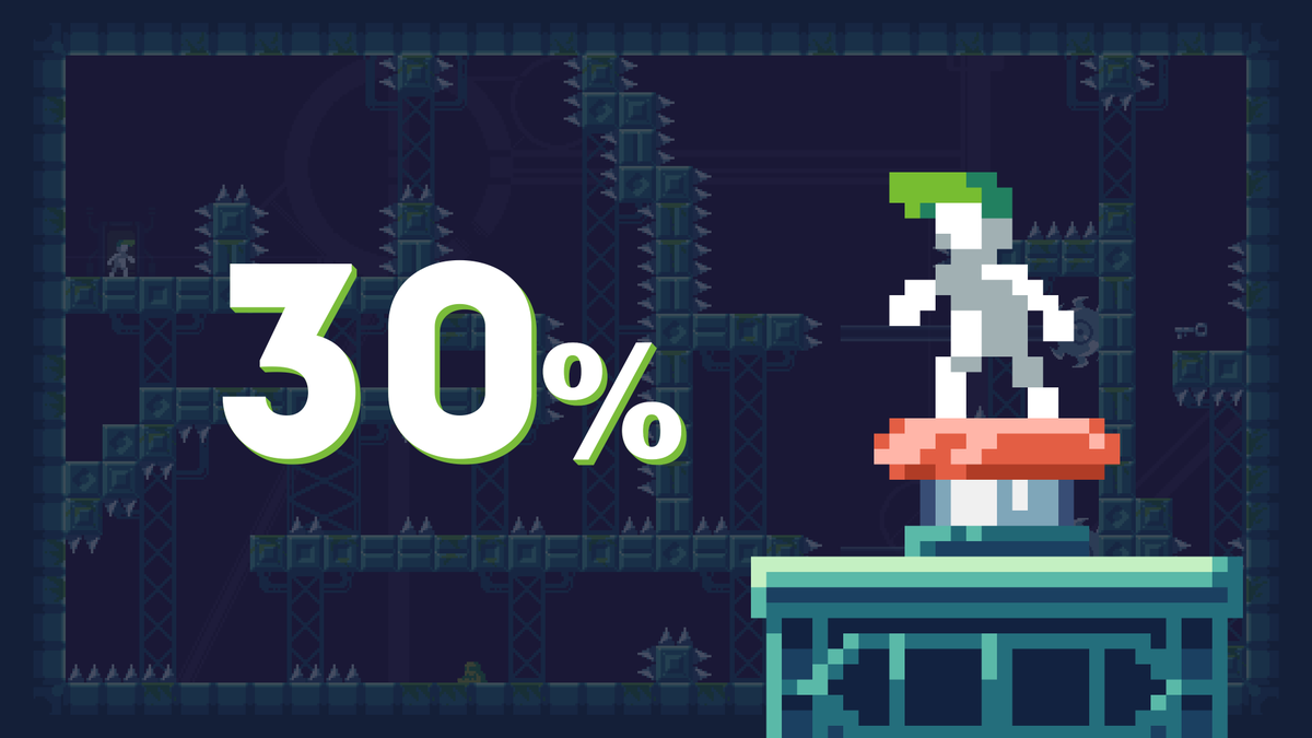 SnagBox_Studio's tweet photo. Degroid with 20% discount until September 27th! Escape the laboratory or go crazy!

https://t.co/vQVyzdhVuK 

#autumnsale2023 #degroid #ps4 #discount #indiegame #platformer #hardcore #platinum #trophies https://t.co/LgFQhW8CcR