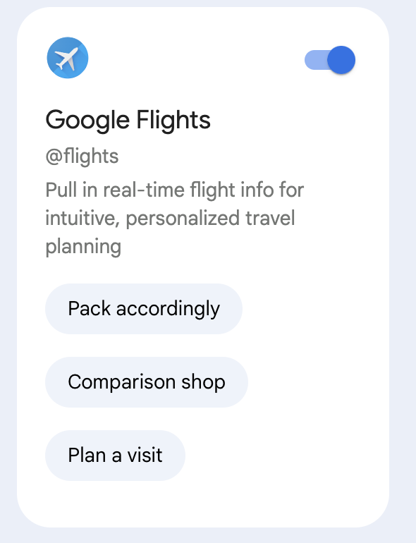 rahul_nlu's tweet photo. The most powerful and helpful LLM agent goes live today!

Excited to show what our team has been working on.  

Now Bard can seamlessly connect to many Google services to enable truly magical experiences. https://t.co/r0zJUIcqXS