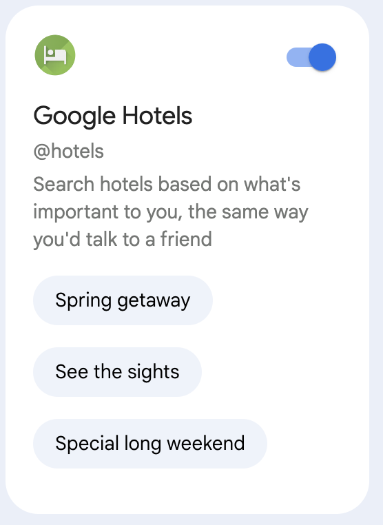 rahul_nlu's tweet photo. The most powerful and helpful LLM agent goes live today!

Excited to show what our team has been working on.  

Now Bard can seamlessly connect to many Google services to enable truly magical experiences. https://t.co/r0zJUIcqXS