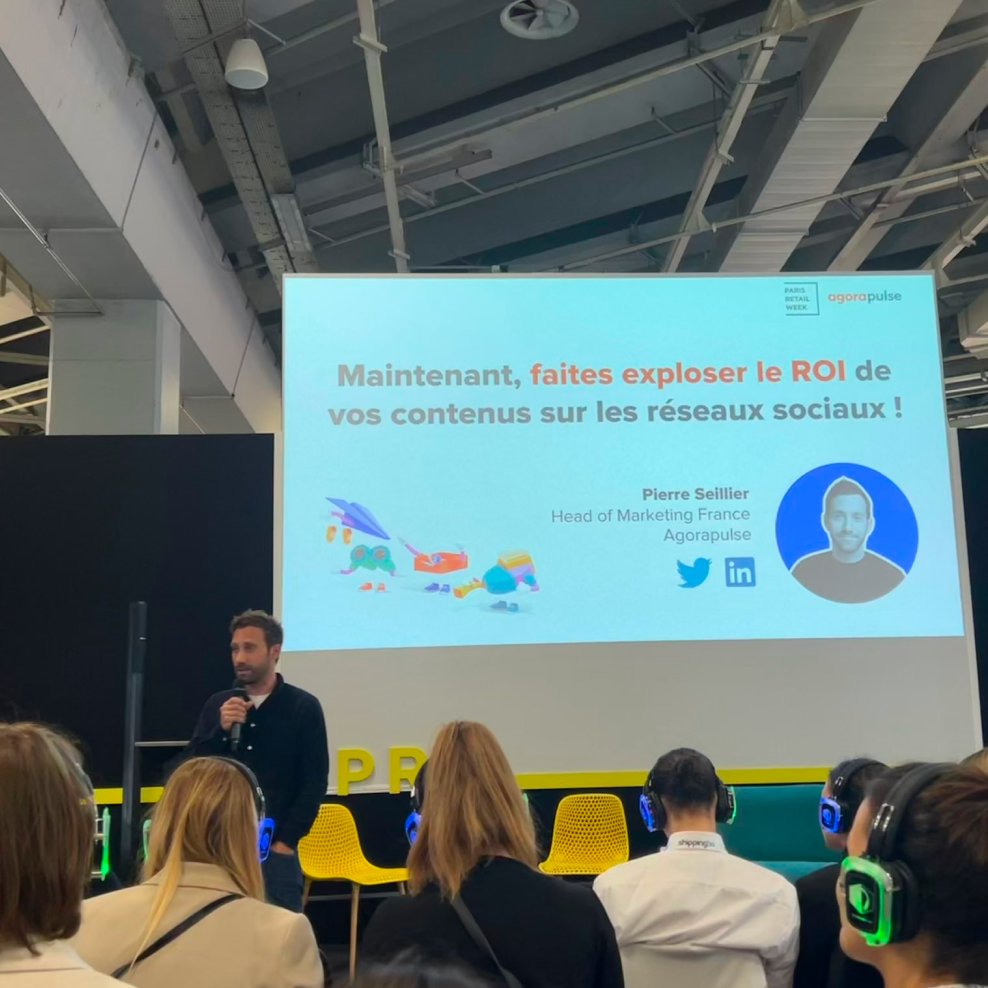 IIMparis's tweet image. L'IIM est à la #ParisRetailWeek ! 🙌🌟

Pendant 3 jours les étudiants en 2ème année du bachelor de Communication Digitale et E- Business ont pour mission de partager les temps forts du salon : conférences, ateliers, et les tendances du marché 🤳

👉 Suivez-les avec le #IIMPRW