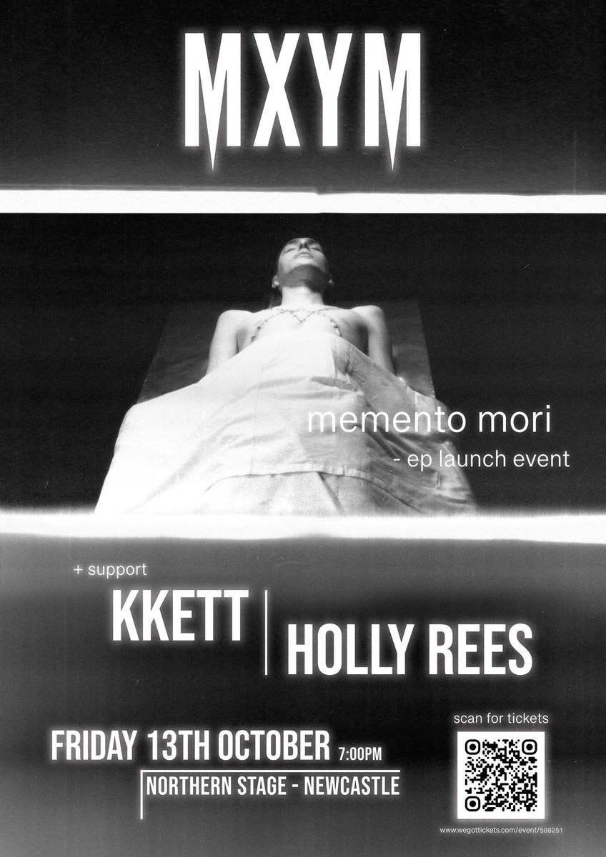 Holly Rees (@hollysounds) on Twitter photo In case you missed it - we’re getting our goth on next month with our faves <a href="/wearekkett/">Kkett</a> supporting the incredible <a href="/TheMXYM/">❌ M X Y M ❌</a> at <a href="/northernstage/">Northern Stage</a> 🖤 see you there 💀 In case you missed it - we’re getting our goth on next month with our faves <a href="/wearekkett/">Kkett</a> supporting the incredible <a href="/TheMXYM/">❌ M X Y M ❌</a> at <a href="/northernstage/">Northern Stage</a> 🖤 see you there 💀