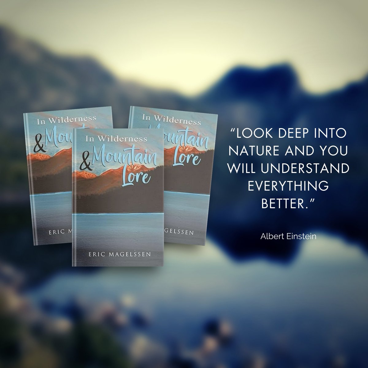 author_EricMag's tweet photo. Discover the serenity of the wilderness and the excitement of exploration in my book "In Wilderness & Mountain Lore." Grab a copy now, available on Amazon 🏔️
#nature #outdoor #wilderness #mountainlovers #author #authorlife #booktoread #explorenature #naturelover #outdoorman https://t.co/jVovtfKaiD