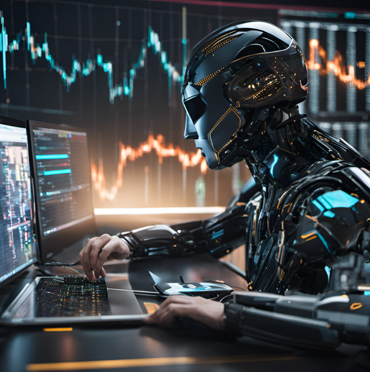 AISMC2023's tweet photo. AISMC NEWS "Trading with AI offers rapid real-time data analysis and decision-making, enhancing capital returns. AI can automate market analysis to identify trends and minimize risks, while also eliminating emotional influences for more objective trading decisions." https://t.co/Bm6k8aHbj8