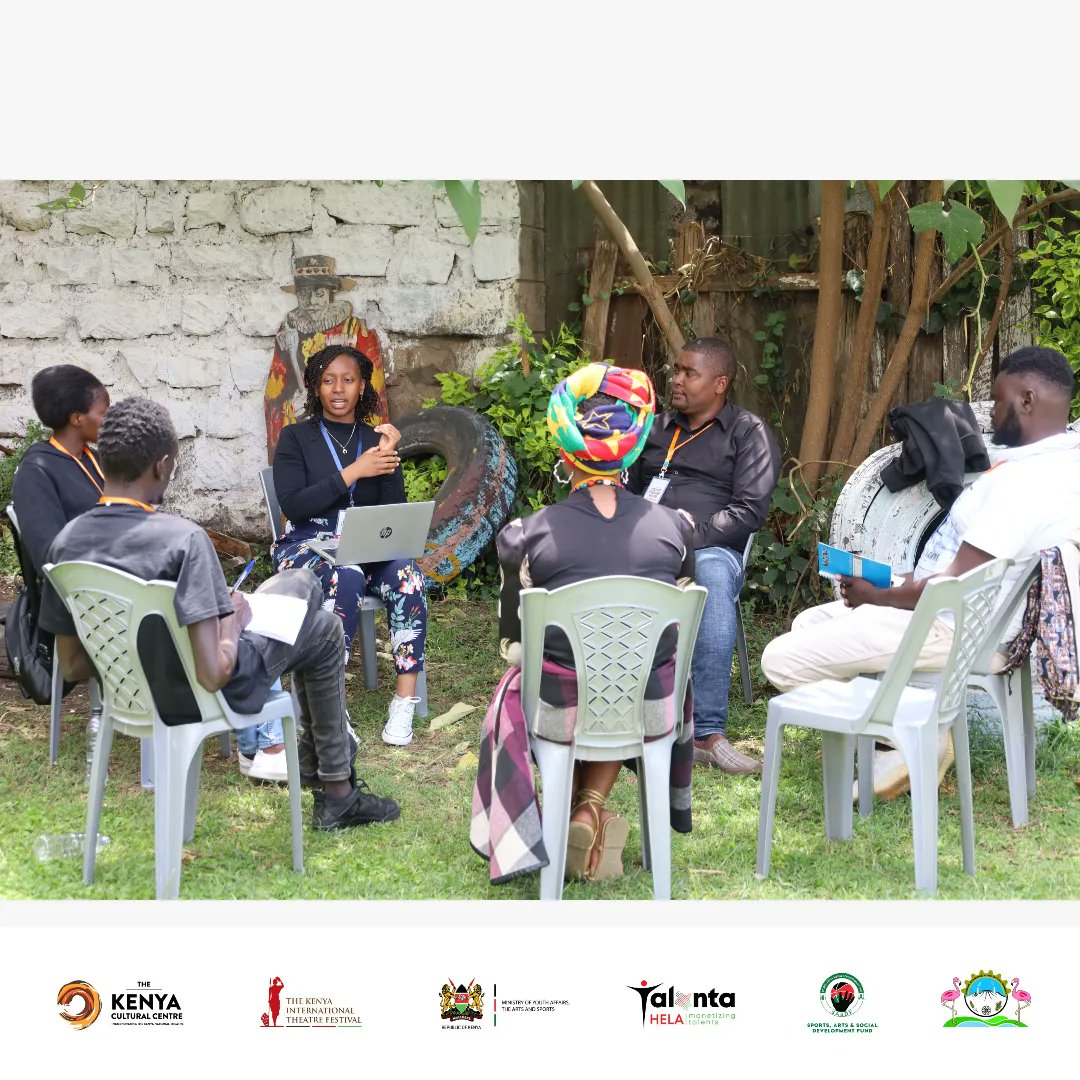 CultureCentreKE's tweet photo. Day 4: County Theatre Fiesta, Nakuru Edition.
The training is going on as the participants prepare for the showcase happening this weekend at Nakuru Players Theatre.
@kitfest_ke
#CountyTheatreFiesta
#TalantaHela
#KITFest2023
#TwendeTheatre
#MOYASA
#SASDF
#MMSAdvocates https://t.co/XbO63TlrVT