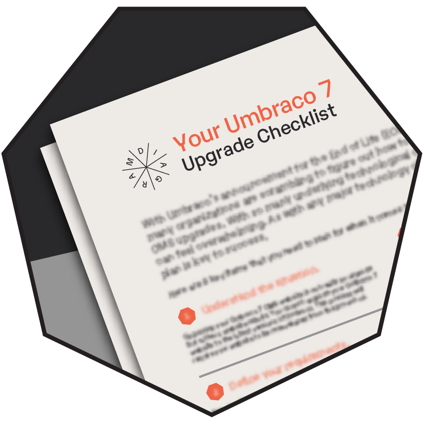 wearediagram's tweet image. The end of life for @Umbraco 7 is approaching. It's more of a rebuild than an upgrade, which can be overwhelming without the right roadmap. Check out our comprehensive 8-point checklist to ensure a smooth transition for your organization: heydiagram.co/46dF8uE
#Umbraco7 #CMS