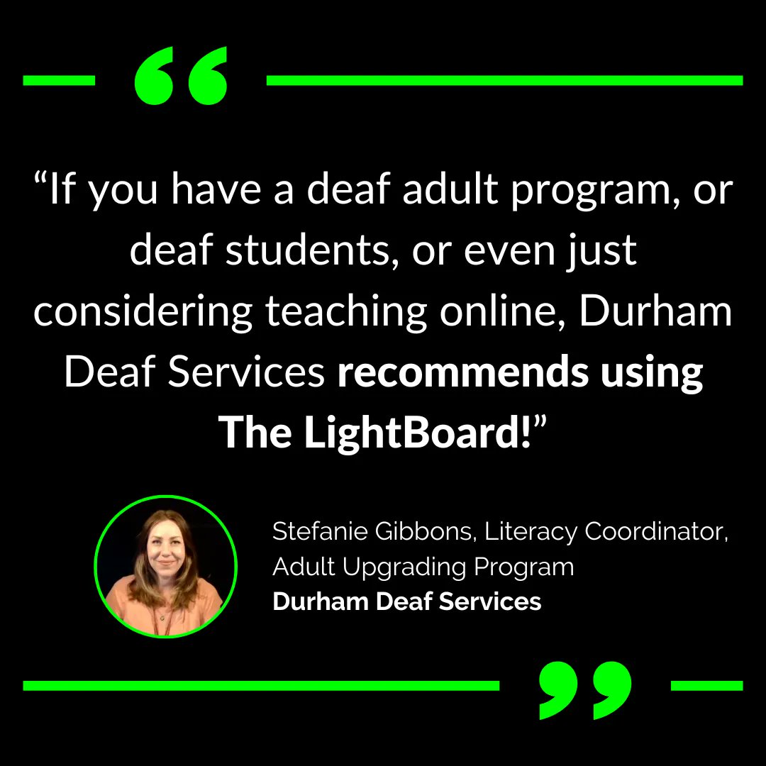 We're thrilled to share Stefanie's kind words! Her testimonial speaks volumes about the impact of this accessible #technology!

Connect with our team to revolutionize your teaching!

🔗 lightboarddepot.com

#LightBoard #Edtech #eLearning #Accessibility #AccessibleEducation