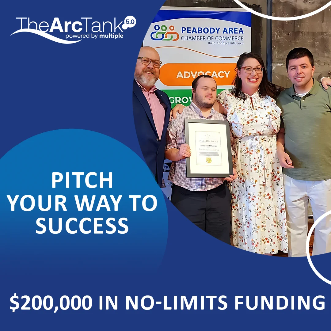 Looking for someone to pitch your unique disability-focused idea to? Does $200,000 in no-limits funding sound like a dream come true?

The Arc Tank powered by @multiplehub is not just giving you the opportunity to win hundreds of thousands of dollars in funding from @northeastarc, but will also allow you to connect with top-performing experts in the disability field.

Stop wishing for an opportunity that's already in front of you. Apply to The Arc Tank today: https://ne-arc.org/arc-tank/

 ‼️ Deadline: October 6th

#ArcTank #Multiple #NortheastArc #Disabilities #StartUps #Funding