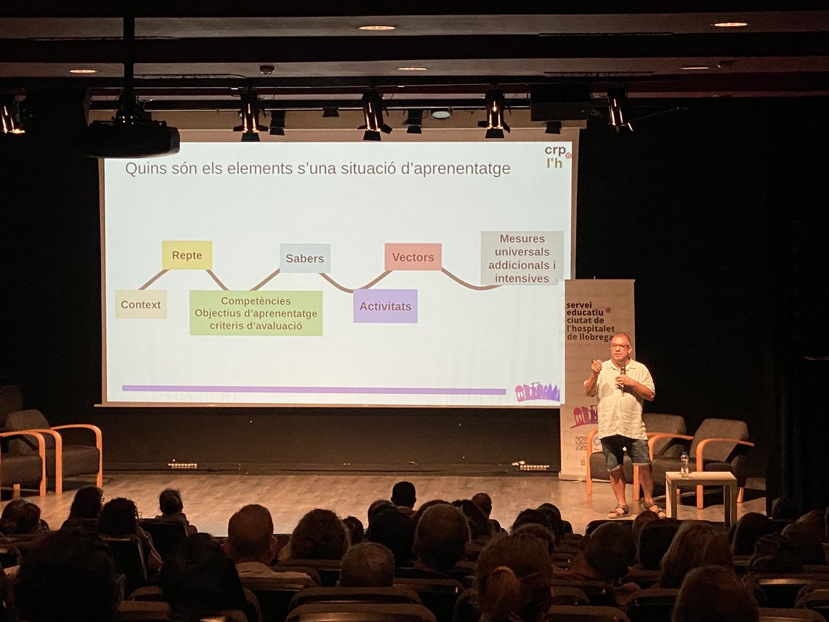 CRPHospitalet's tweet photo. XXVII Trobada pedagògica de l’Hospitalet de Llobregat. Aprofundim  en les situacions d’aprenentatge…per què, què i com? https://t.co/ugwp87g4Dt