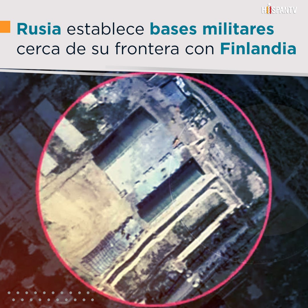 Imágenes satelitales muestran las instalaciones recién construidas por Rusia, en la frontera con Finlandia para el mantenimiento de equipos militares en la zona
El medio finlandés Yle ha publicado imágenes en las que se puede ver los hangares que Rusia ha construido