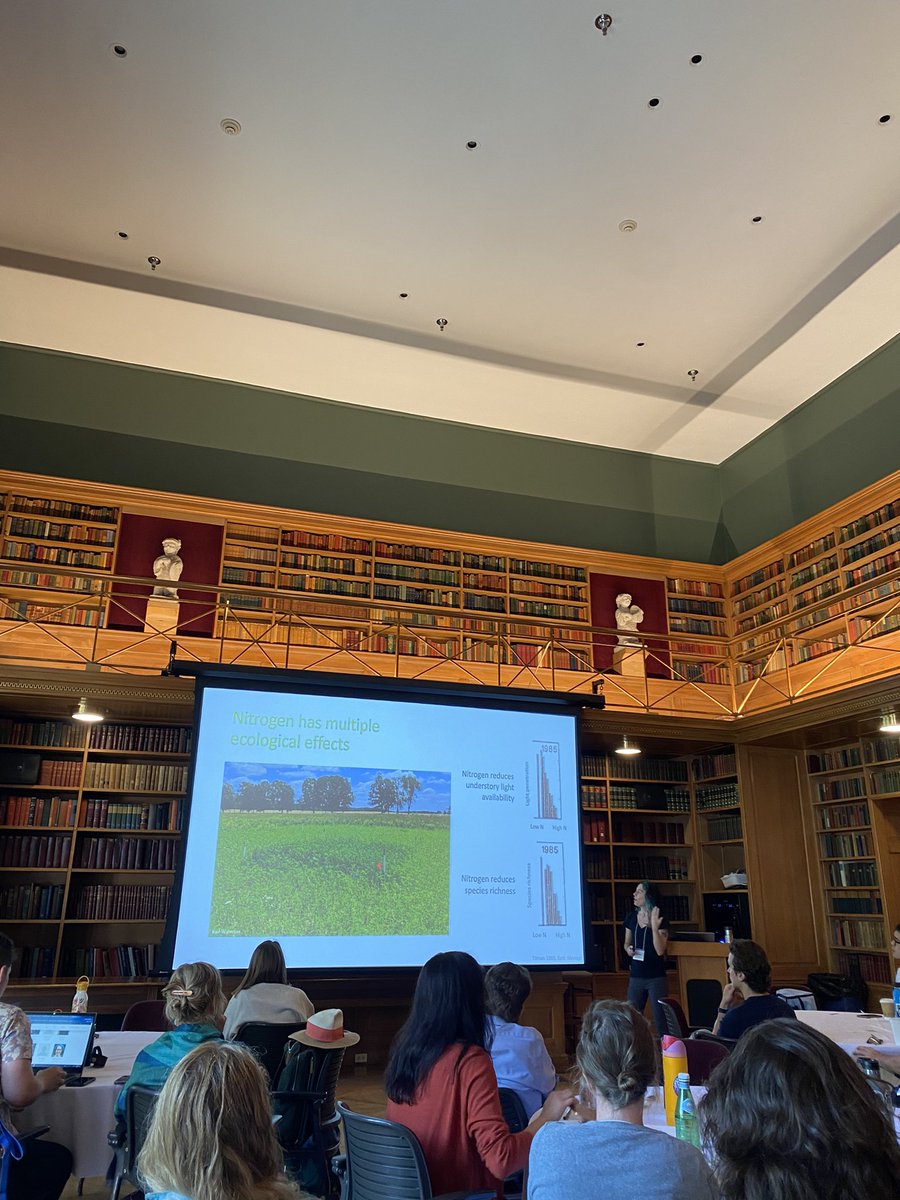 GEMS_BII's tweet photo. @FuquaClay The next talk is from @mackcaple in the lab of @JenLauEvoEco, discussing the drivers of Rhizobium evolution under high soil nitrogen conditions. https://t.co/VwXMTcTOdI